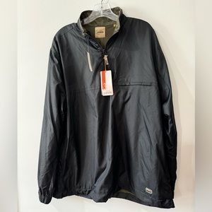 NWT Ashworth Ripstop 1/4 Zip Men’s Windbreaker Size Large